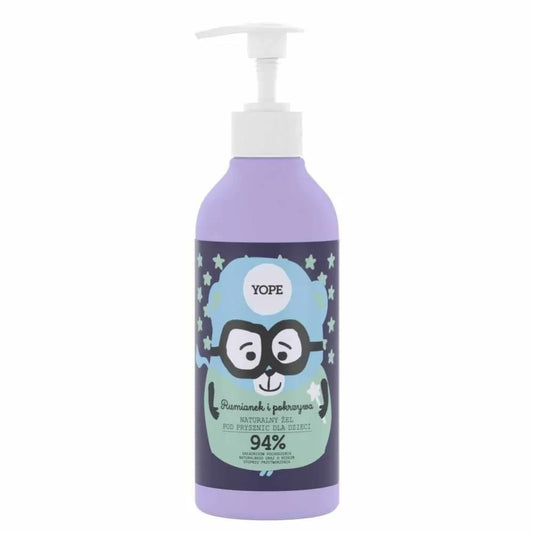 Naturalny Żel pod Prysznic dla Dzieci RUMIANEK POKRZYWA 400 ml - YOPE
